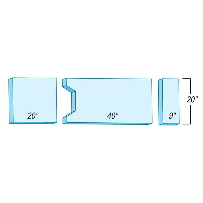 Support Surfaces for AMSCO 1080/2080 Support Surface for AMSCO Table 1080/2080, Premium Seamless – 930976
