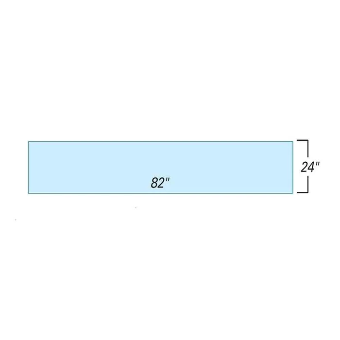 Support Surfaces for Picker 1200 Table Support Surface for Picker 1200 Table, Basic, 82″x24″x2″ – 910424NBW