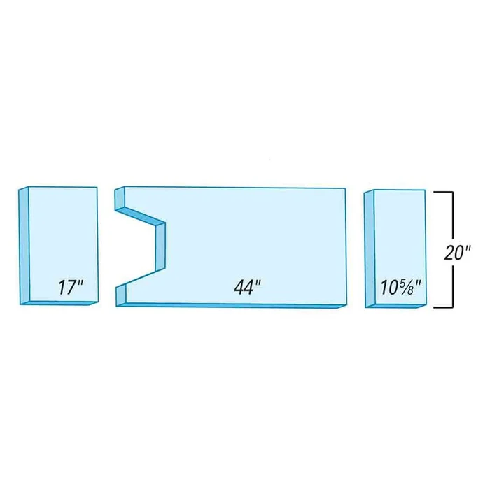 Support Surfaces for Shampaine 4900 Support Surface for Shampaine 4900, Premium Saver – 910249DBW
