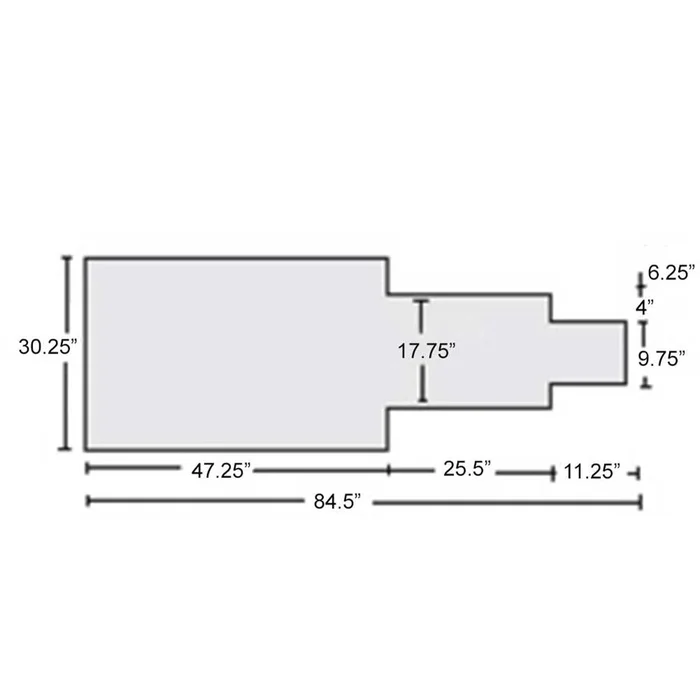 Support Surfaces for Toshiba Cat 250 FX-3 Table Support Surface for Toshiba Cat 250 FX-3 Table, Premium Saver – 910414CBW