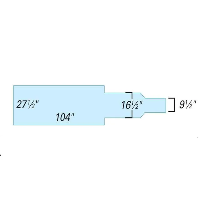 Support Surfaces for Toshiba Cat 250 Table Support Surface for Toshiba Cat 250 Table, Basic – 910413NBW