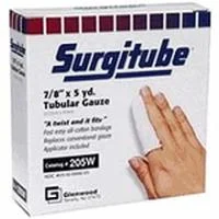 Surgitube Tubular Gauze, White, 1.5″ x 50 yds, Each