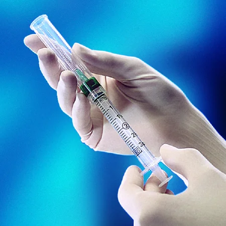 Syringe 3cc Luer Lock Safety-Lok w/o Needle 100/Bx