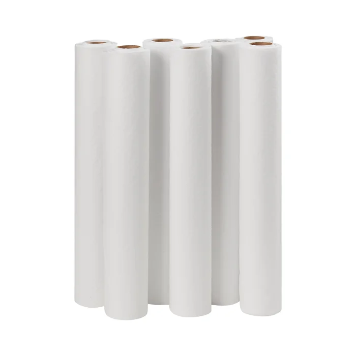 Table Paper McKesson 18 Inch Width 200 Foot Length White Smooth