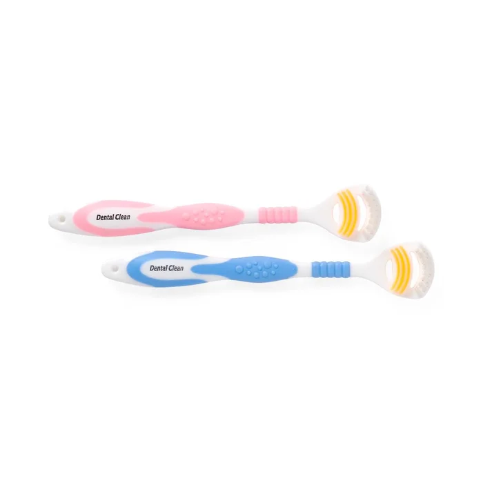 Tongue Scrapper w/Brush 2/pk