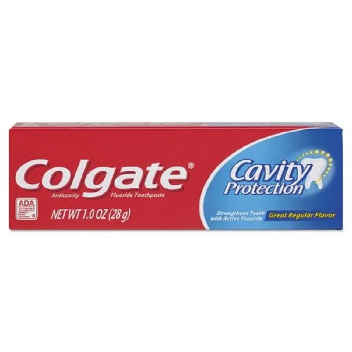 Toothpaste Colgate Cavity Protection Regular Flavor 1 oz. Tube Case of 24