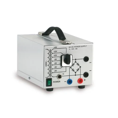 Transformer with Rectifier 2/4/6/8/10/12/14 V, 5 A (230 V, 50/60 Hz) – 1003558