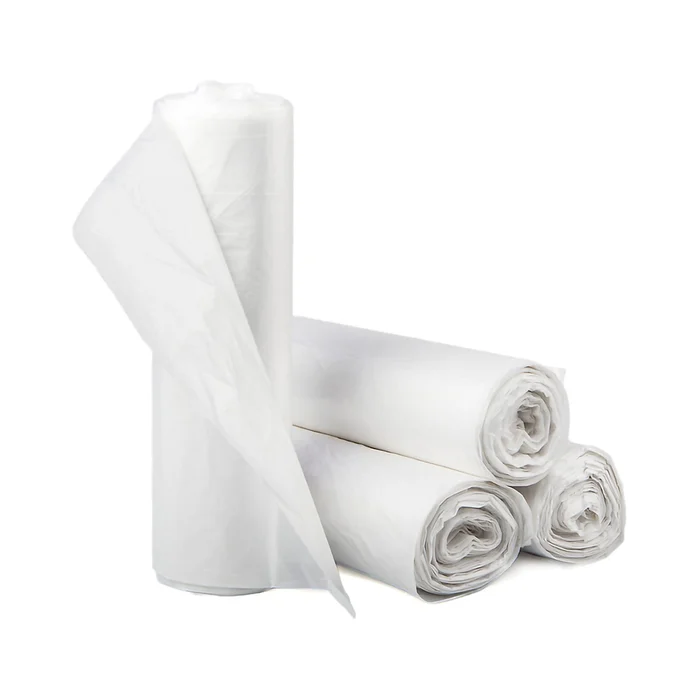 Trash Bag McKesson 33 gal. Clear HDPE 16 Mic. 33 X 40 Inch Star Seal Bottom Coreless Roll