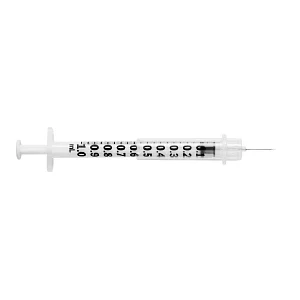 Ultimed Tuberculin Safety Syringe, 1mL, 28 X 1/2″