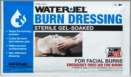 Water-Jel Burn Dressing, 12″ x 16″ for Facial Burns