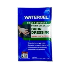 Water Jel Burn Dressing Water-Jel First Responder 4 X 4 Inch Square Sterile, 60/CS