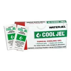 Water Jel Topical Pain Relief WaterJel Cool Jel Trolamine Salicylate Topical Gel 6 per Box, 600/CS
