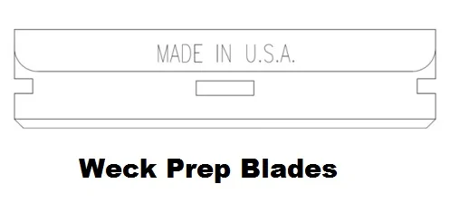 Weck Non-Sterile Prep Blades for Goulian Skin Graft Knife, 50/bx