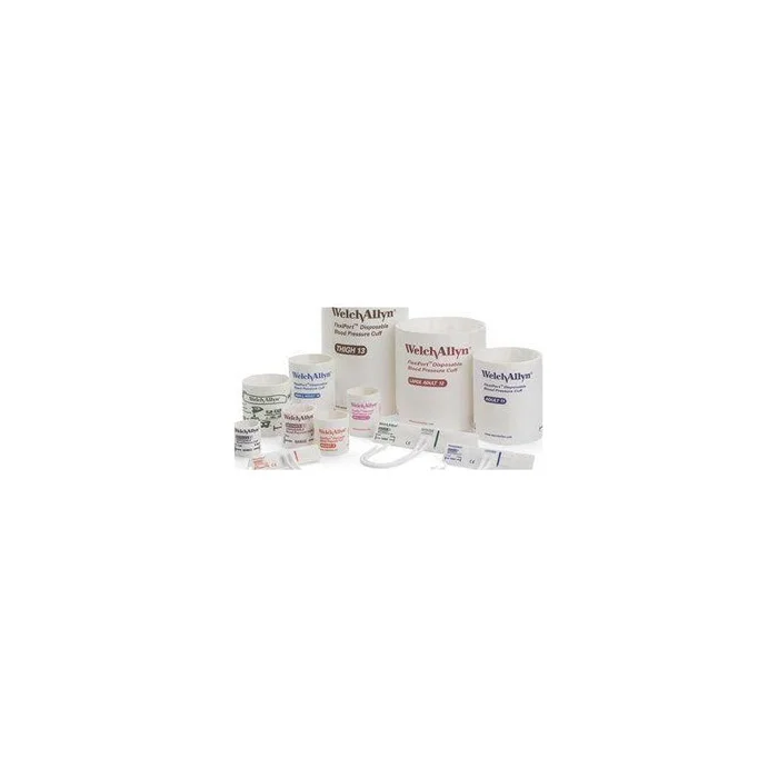 Welch Allyn Disposable One-Piece Infant Cuff for Spot Vital Signs LXi, 2 Tubes, Size 7, 20/cs