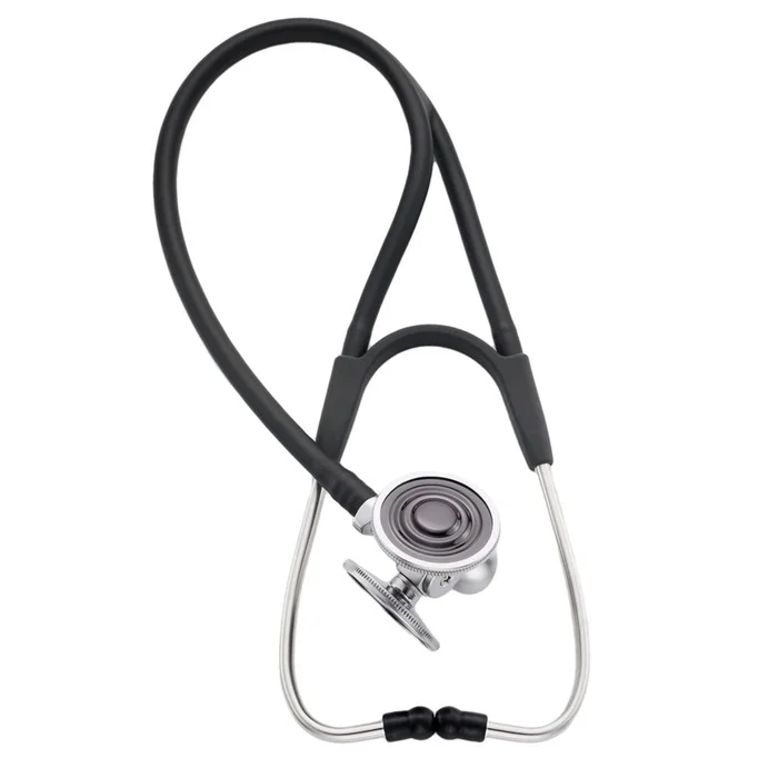 Welch Allyn Harvey DLX Stethoscope Harvey DLX Stethoscope, Triple-Head, Black – 932407