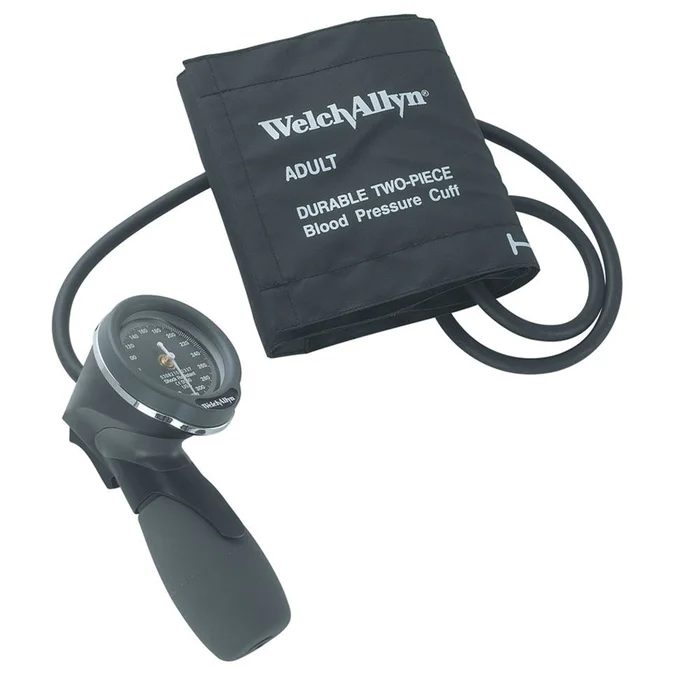 Welch Allyn Tycos TR-1 Hand Aneroid Tycos DS66 Hand Aneroid, Large Adult Cuff, (5098-28) – 98SPH1-16