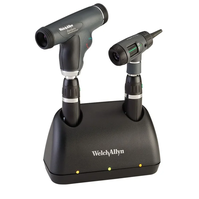 Welch Allyn Universal Desk Charger and Desk Sets Universal Desk Charger Set, 2 NiCad Recharg Handles – 932295