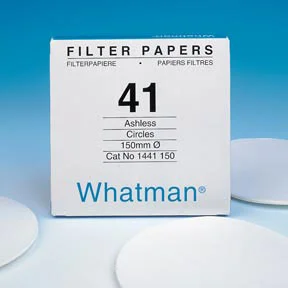 Whatman Quantitative Filter Papers, Grade 40, 9 cm, 100/pk