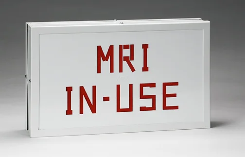 Wolf X-Ray “In Use” Signs, MRI In Use