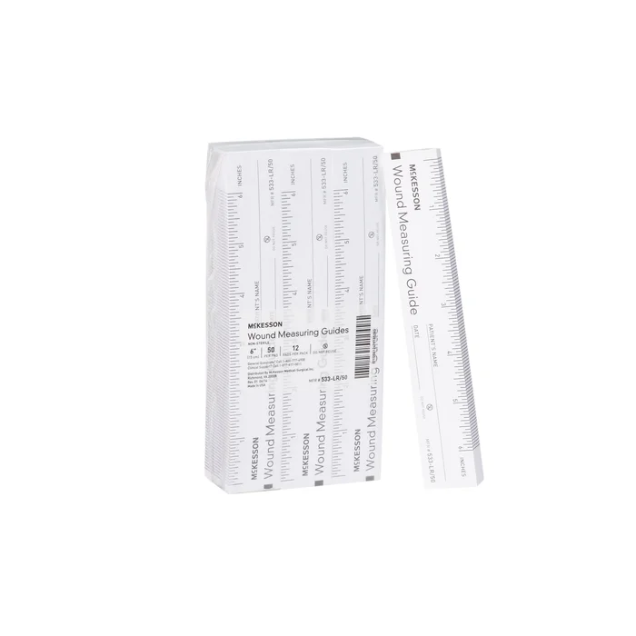 Wound Measuring Guide McKesson 6 Inch Length Paper NonSterile
