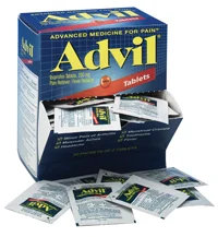 Wyeth Advil Tablets, Industrial Package, 200mg, 50 x 2/bx