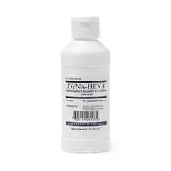 Xttrium Laboratories Surgical Scrub Solution Dyna-Hex 4 8 oz. Bottle 4% Strength CHG (Chlorhexidine Gluconate) NonSterile, 24 EA/CS