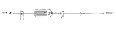 Zevex Curlin Ambulatory Infusion Administration Set 94 Inch Tubing Without Ports – 340-4130
