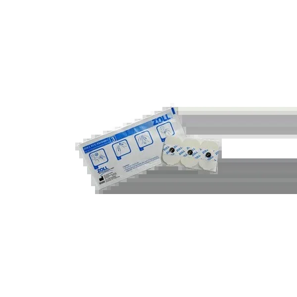 ZOLL ECG Electrode 3-Pack, 20 Pouches, Case of 600