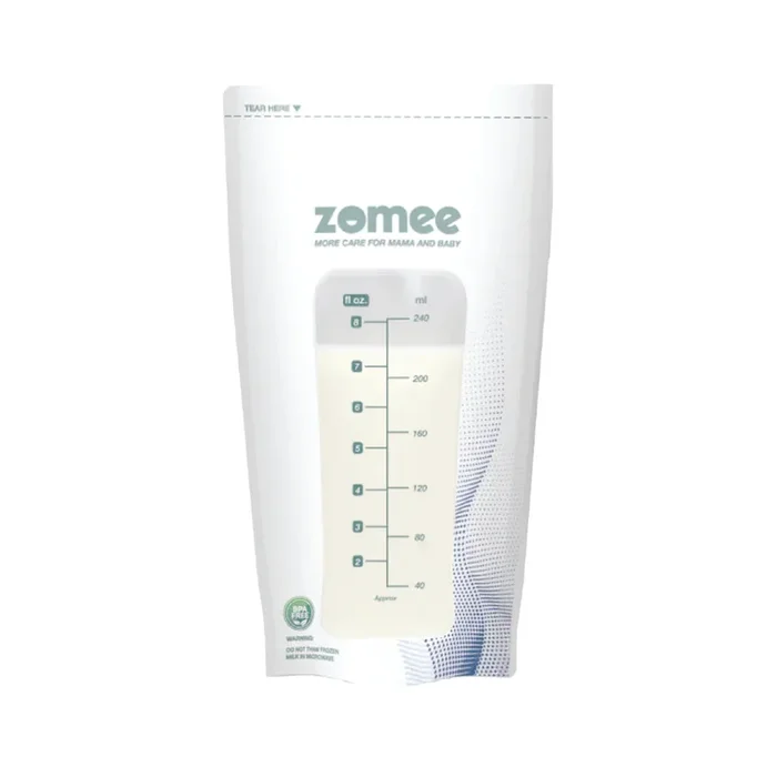 Zomee Milk Storage Bags, 90 Count