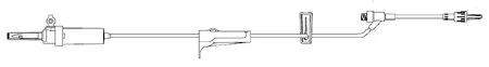 Zyno Medical Z-800 Administration Set 20 Drops / mL Drip Rate 105 Inch Tubing 1 Port – A2-80071-D